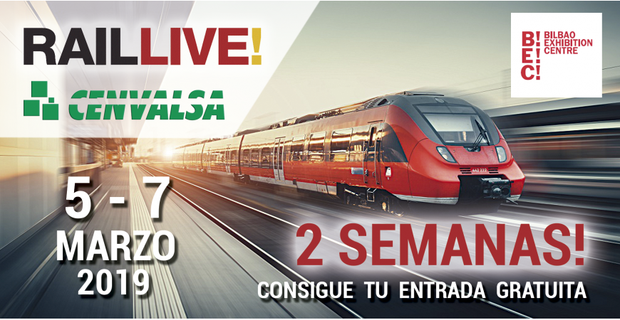 2 Semanas para RAIL LIVE