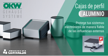 Cajas de perfil de aluminio OKW: protección garantizada para tus sistemas electrónicos.