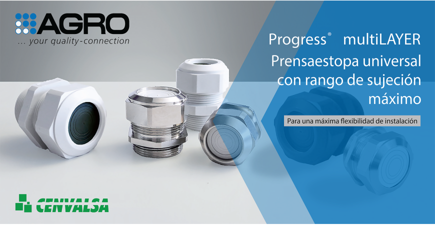 Progress® multiLAYER: Prensaestopa universal de AGRO AG