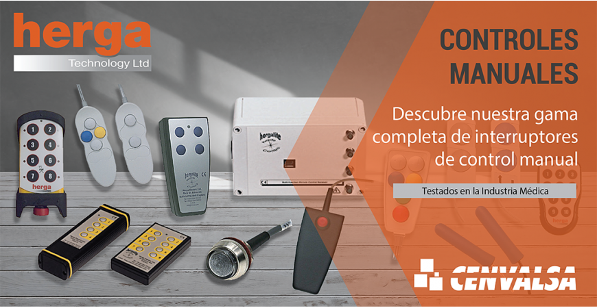 La gama más completa de interruptores manuales de Herga