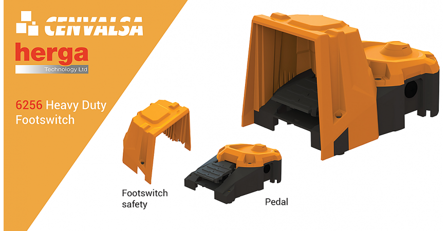 6256 Heavy Duty Footswitch: el nuevo pedal de Herga
