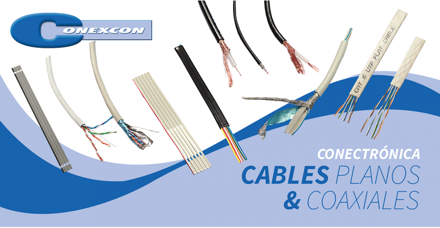 CONEXCON: Línea de Cables Planos y Coaxiales 