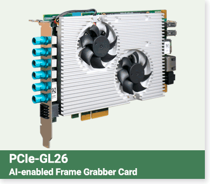 PCIe-GL26 / AI-enabled Frame Grabber Card 