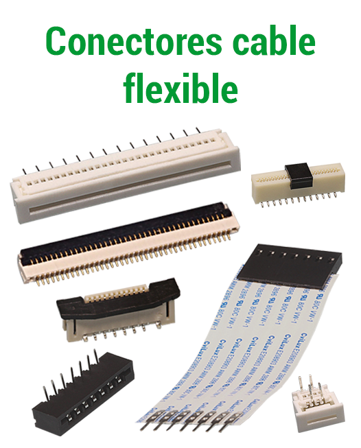 Conectores cable flexible