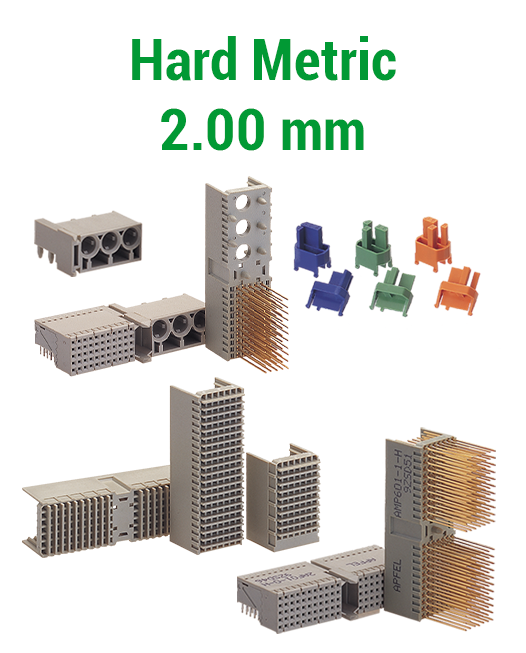 Conectores Hard Metric 2.00 mm