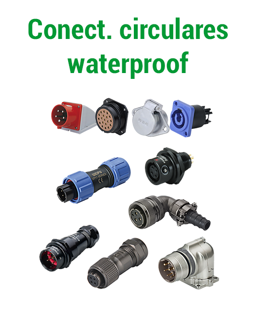 Conectores circulares waterproof