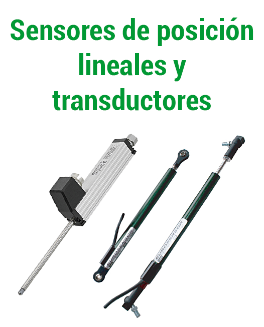 Sensores de posición lineal y transdusctores