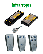 Interruptores manuales por infrarrojos