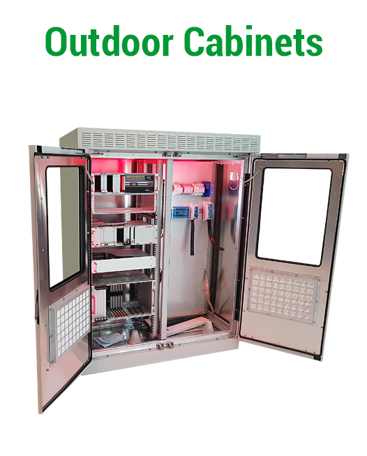 Outdoor cabinets