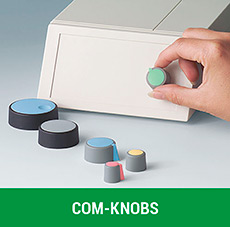 Botones giratorios Com-Knobs