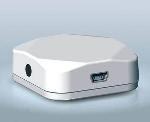 Mini Data Box con mecanizados para conectores